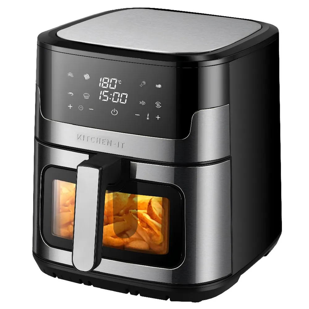 Kitchen-it Luxe Edition 8 L Negro y Plateado, foto 4