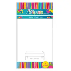BIG PARTY - Mantel Rectangular 137x274 cm Blanco