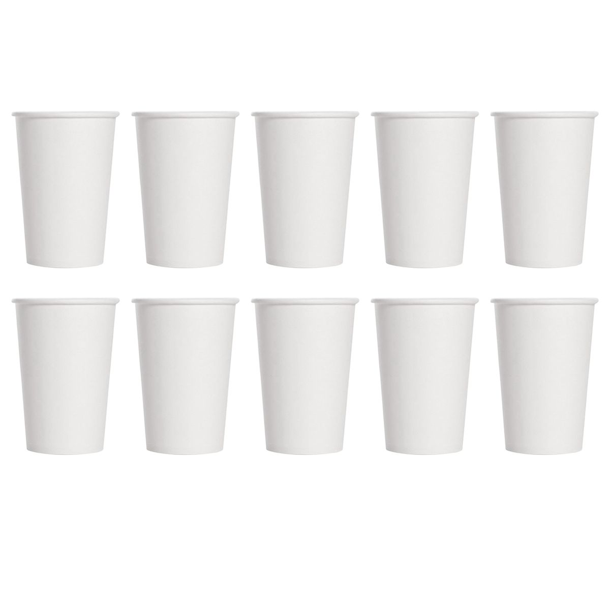 BIG PARTY - Vaso de Polipapel 210 ml Blanco