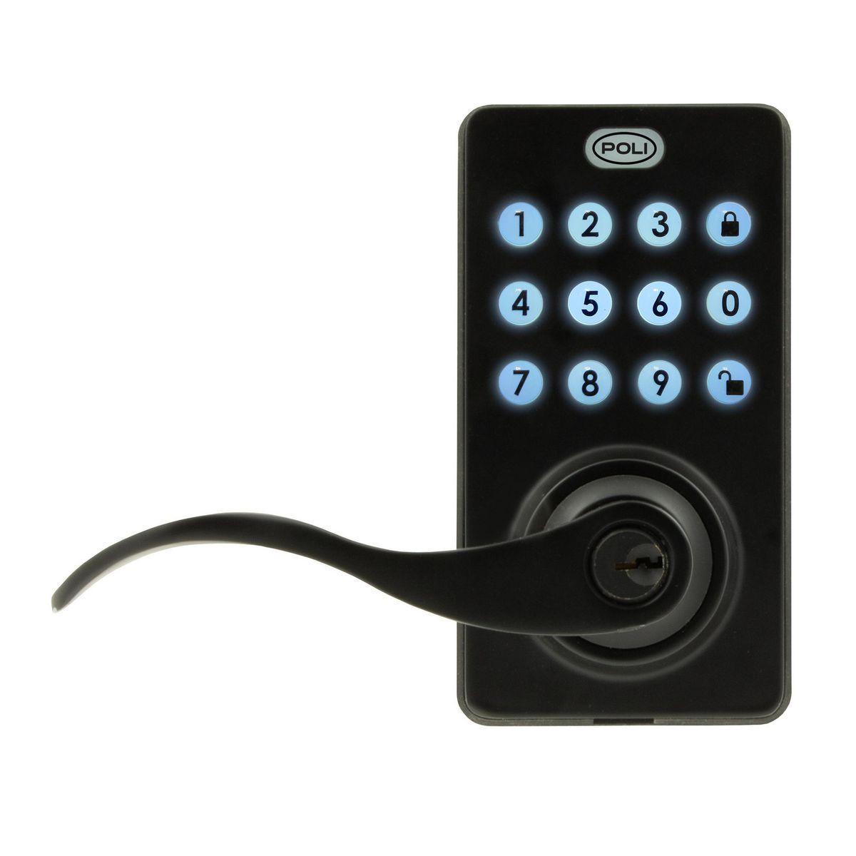 POLI - Cerradura Digital Poli 400 Con Manilla Ne Cj