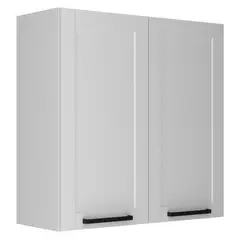 TECNOMOBILI - Mueble De Cocina Aereo De Pared 80 2 Puertas Blanco Grazi