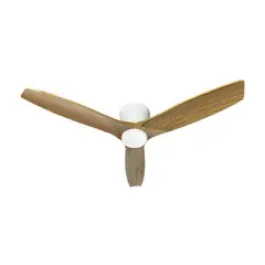 PRIMATERM - Ventilador de techo natural con Luz Led 3 Colores 42”