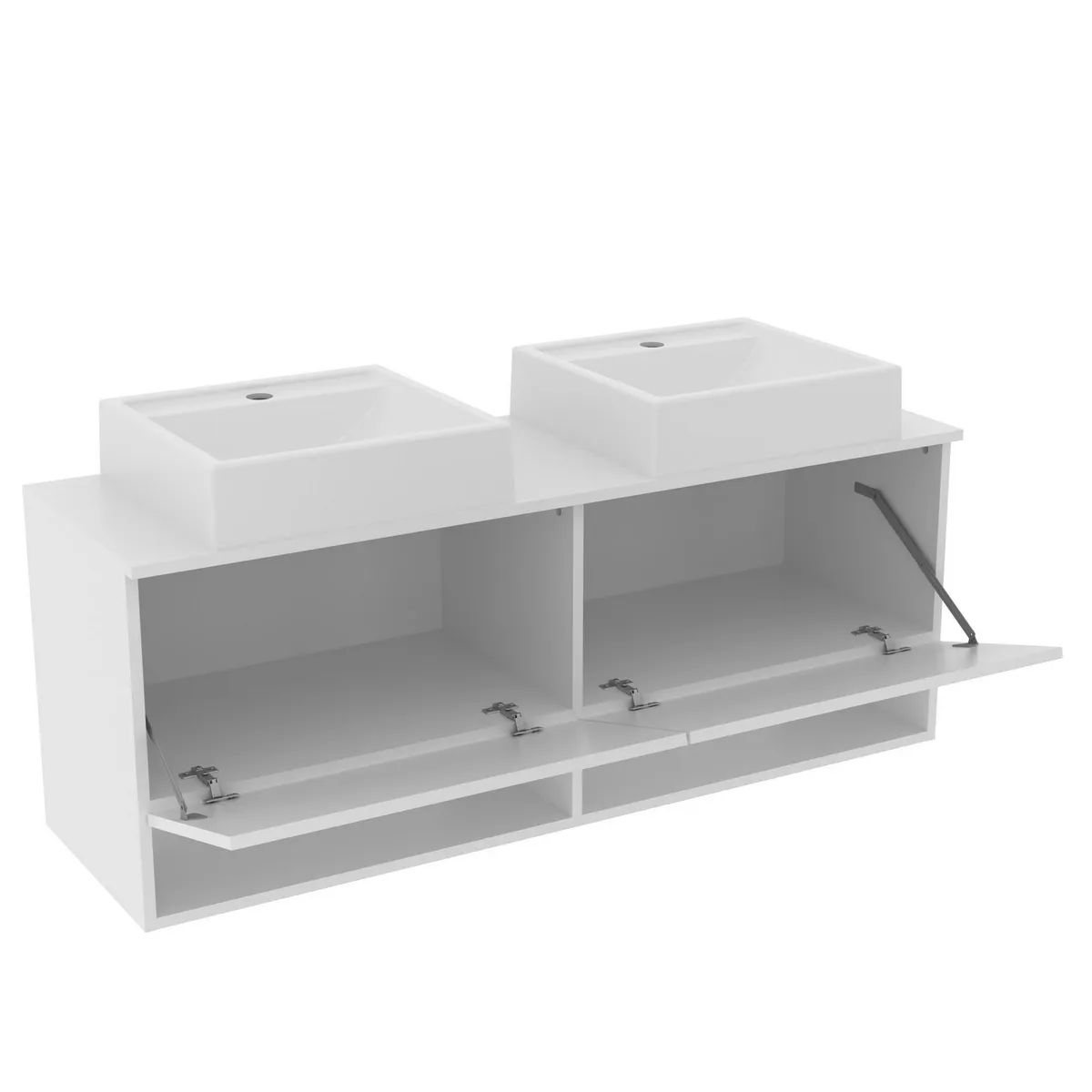 Mueble De Baño BN3685.0102 Blanco 120x46.5x38.4 cm, marca TECNOMOBILI - Foto 2