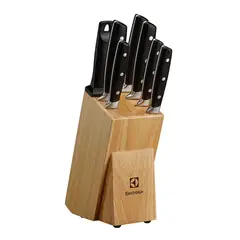 ELECTROLUX - Juego de cuchillos de acero inoxidable 8 piezas