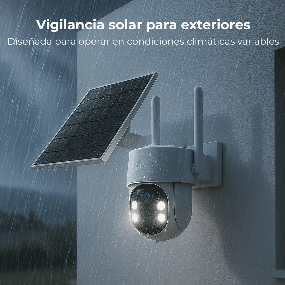 Veloti Cámara Exterior Solar 4MP, foto 5