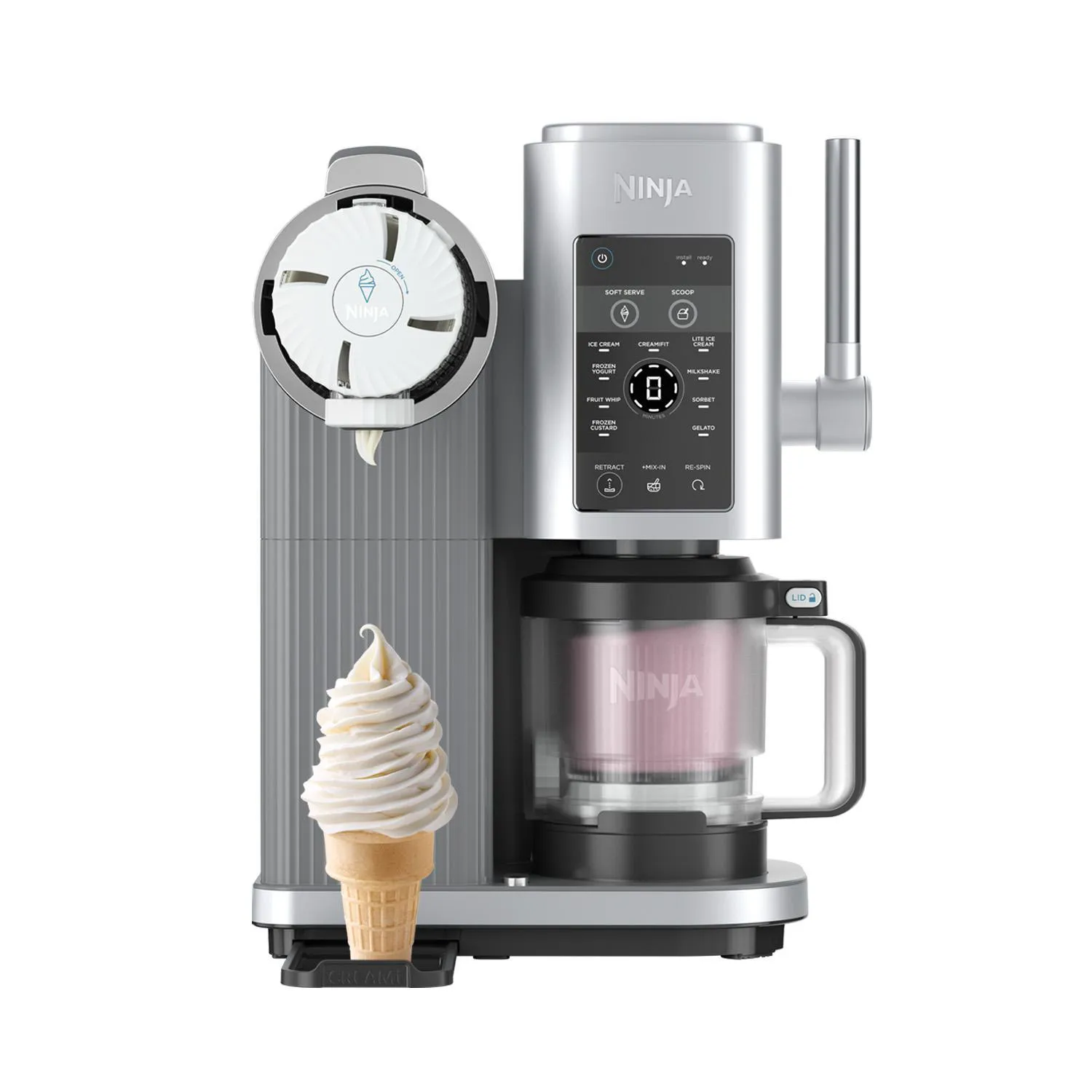 Máquina de Helado Swirl 0.47 l Inox NC701EU | Sodimac Chile