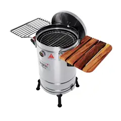 INGRILL - Barril ahumador asador Acero Inoxidable