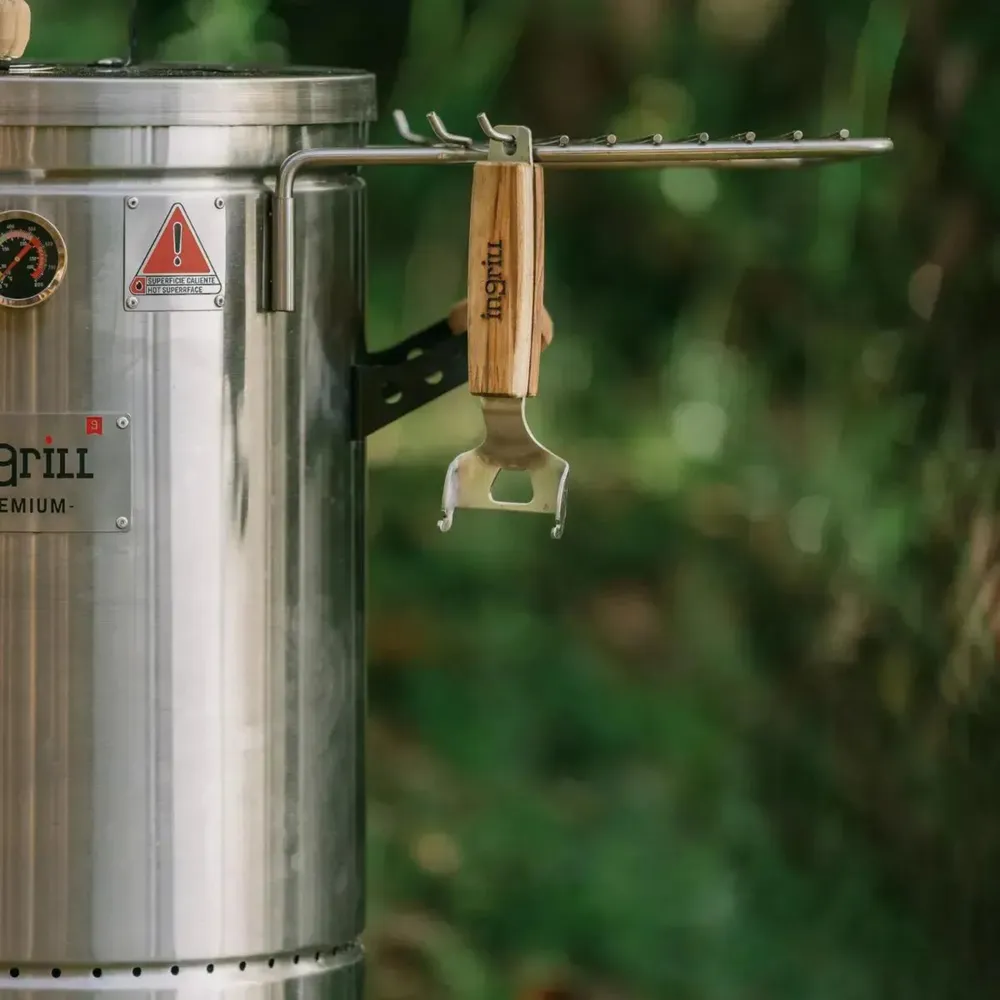 Ingrill Ahumador Premium Pequeño Plateado, foto 4