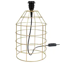 CONCEPT - Lampara mesa Amarillo/Dorado 18x34 cm