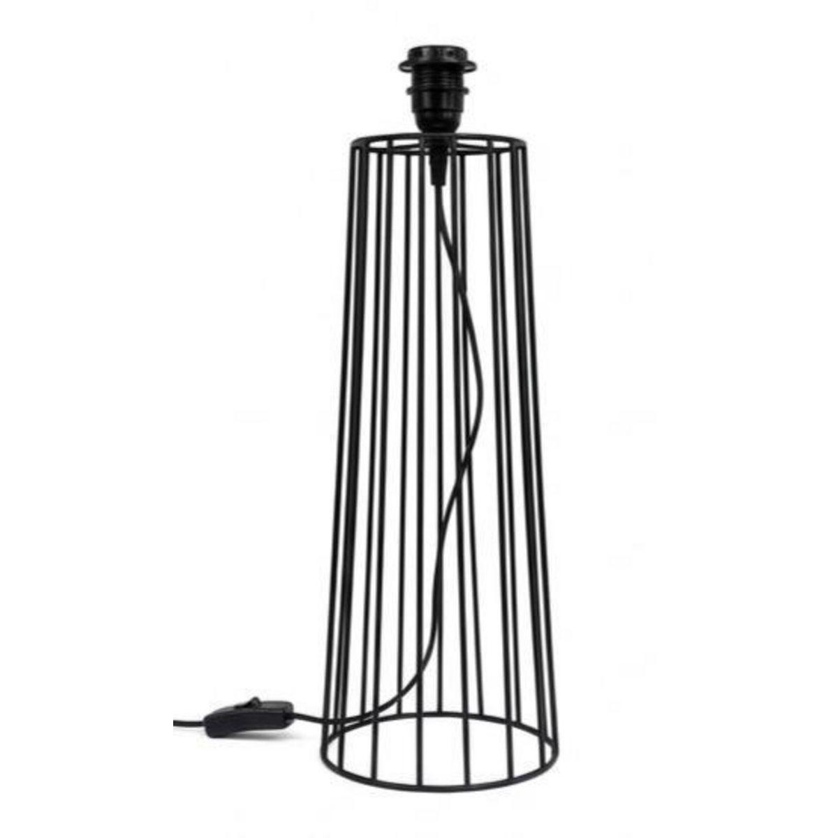 CONCEPT - Lampara mesa Negro 18x57 cm