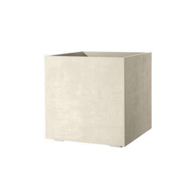 Maceta de Plástico 49x49 cm Crema