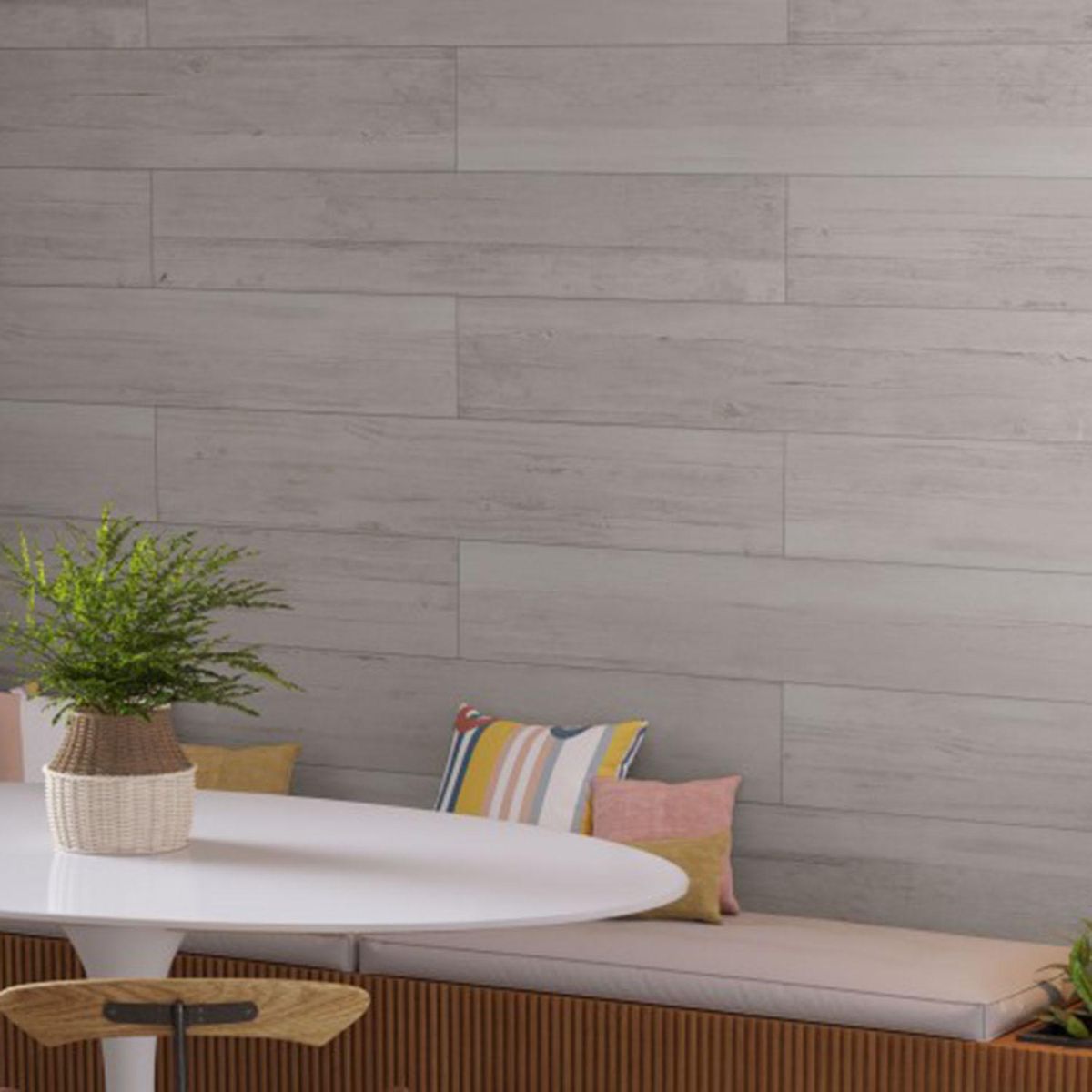 ANTIK - Porcelanato 20x120 cm Memorial Gris 1.65 m2