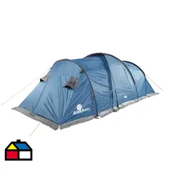 KLIMBER - Carpa Camping Maurice 8 Personas Azul
