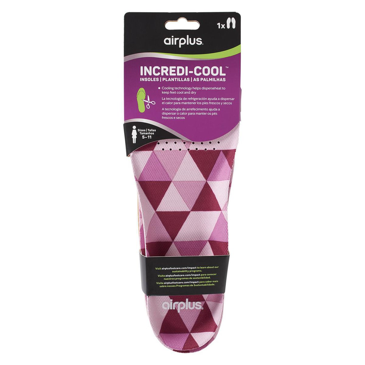 AIRPLUS - Plantilla Incredi-Cool Mujer