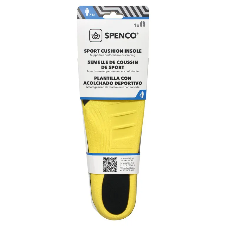 Plantilla Spenco Deportiva Para Hombre Tallas 7-13