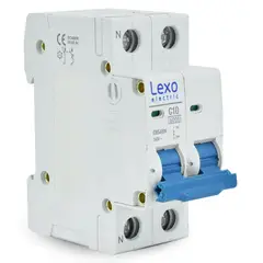 LEXO - Interruptor Automatico 1P+N 10A Curva C 6Ka