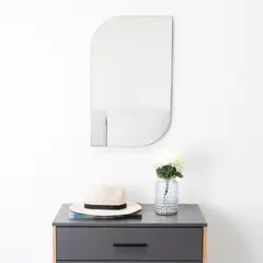 TUHOME - Espejo Pared Forma Irregular 40x65 cm Anto