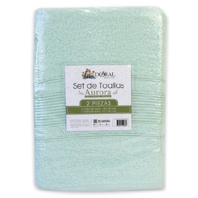 Imagen 2 del producto Set de Toallas Verano 450 gr Algodón 70x140 cm Multicolor