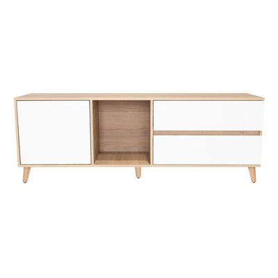 Imagen 2 del producto Rack TV 60 "" Acacia Rovere/Blanco 158.4x58.4x45.6 cm
