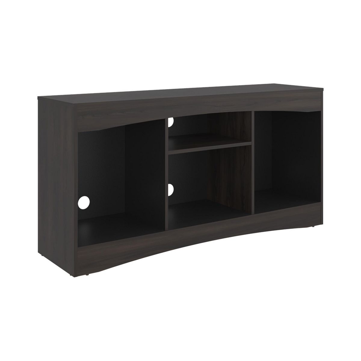 TUHOME - Rack TV 55 " Fiorenzi Nogal europeo/wengue 139.2x70x37.7 cm