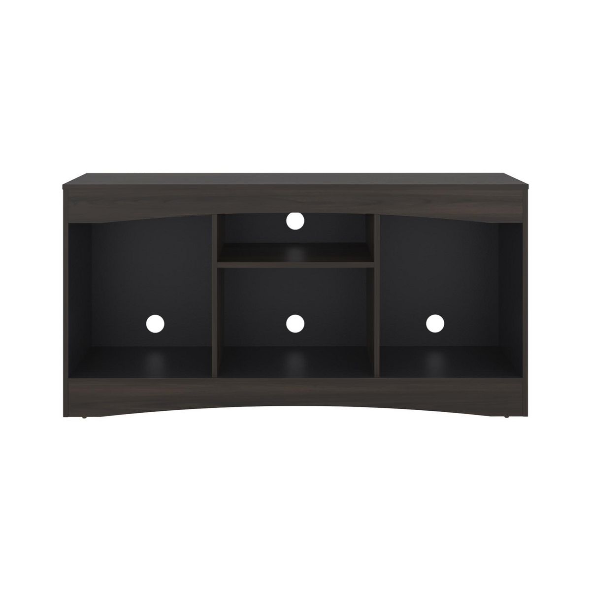 TUHOME - Rack TV 55 " Fiorenzi Nogal europeo/wengue 139.2x70x37.7 cm