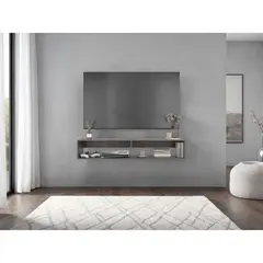 TUHOME - Panel TV 65 " R-150 Avellana 150x26.5x32 cm