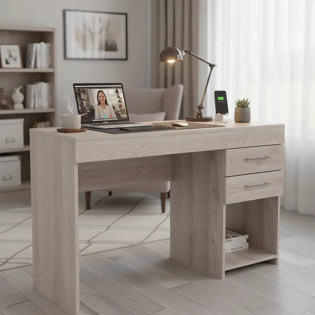 TUHOME - Escritorio Ibare Milan 120x75x45.4 cm