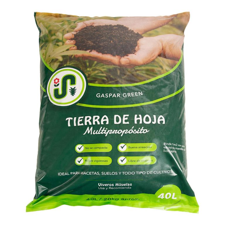 Tierra de hoja multiproposito 40 litros