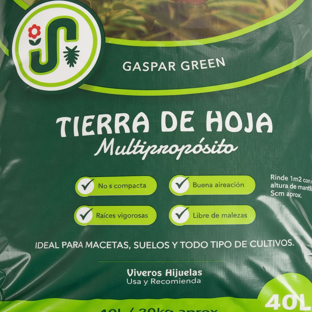COMERCIALIZADORA VH - Tierra de hoja multiproposito 40 litros