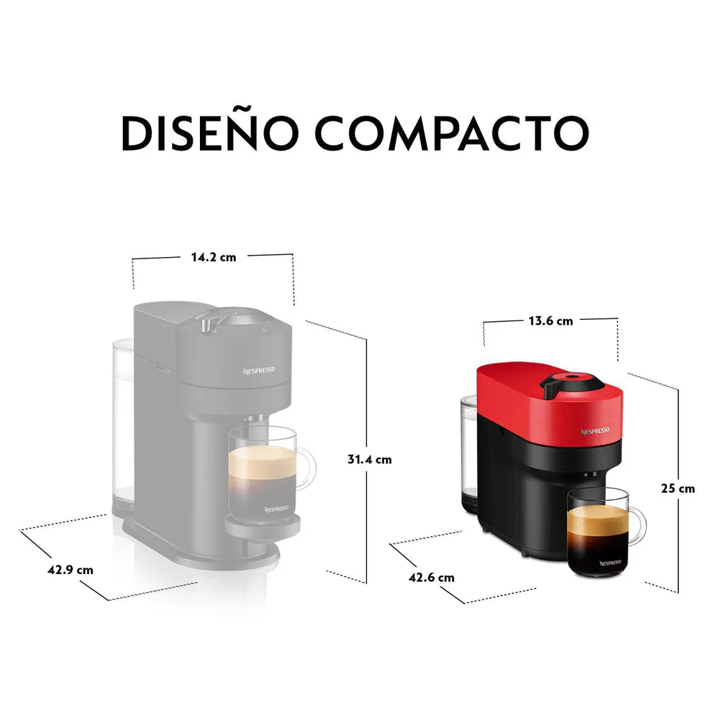Nespresso Vertuo Pop Rojo, foto 4