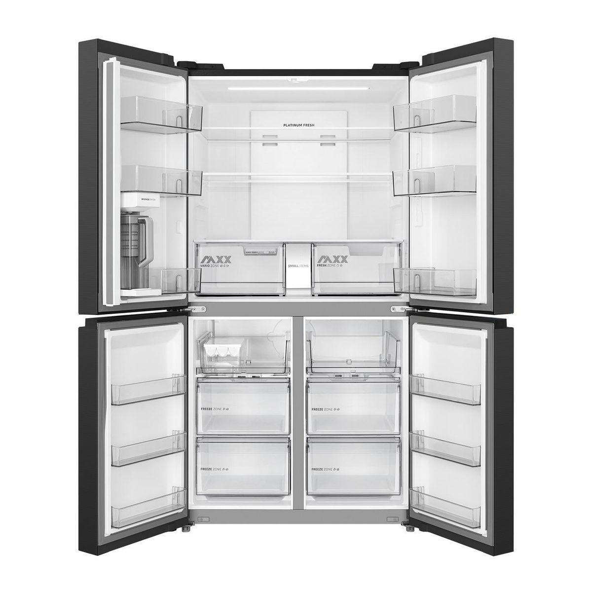 MIDEA - Refrigerador Multidoor No Frost 706 Litros MDRM923FGEDX