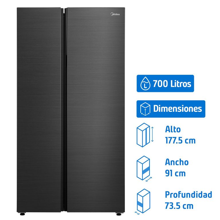 Refrigerador Side by Side No Frost 700 Litros MDRS925FGEDX