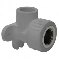 HOFFENS - Codo Con Soporte Ppr Beta 20x1/2" Hi