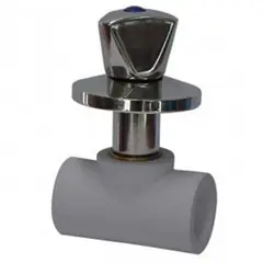 HOFFENS - Llave De Paso Cromado Ppr Beta 25