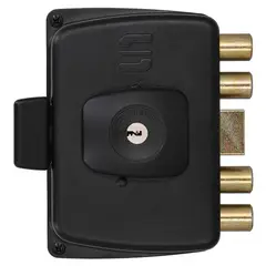 SCANAVINI - Cerradura Cerradura de acceso Sobreponer Negro