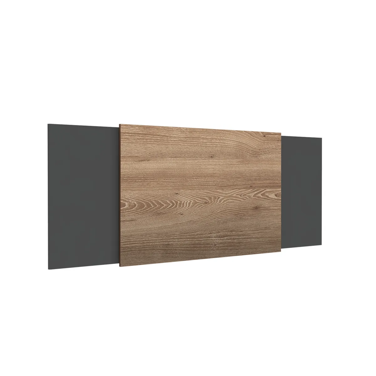 TUHOME - Respaldo 2 plazas Neuss Gris