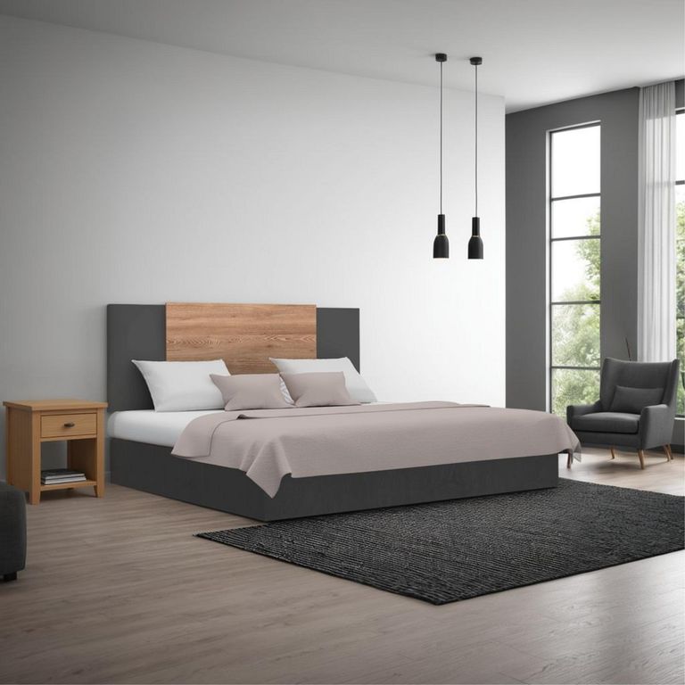 Respaldo 2 plazas Neuss Gris