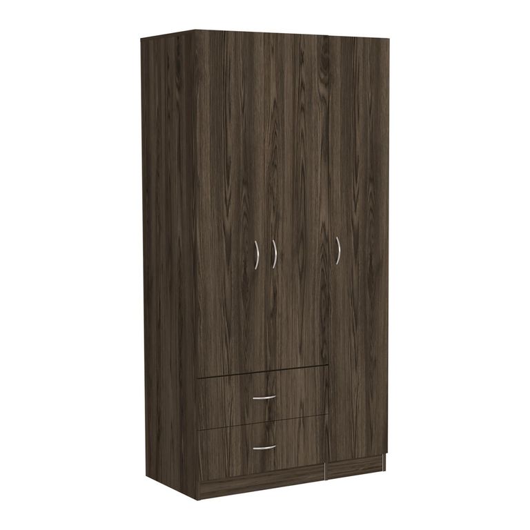 Clóset 3 Puerta(s) 2 Cajón(es) 3 Repisa(s) 90x180.4x47 cm Multicolor