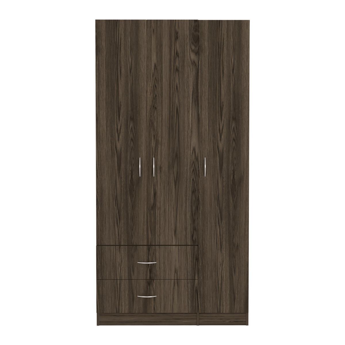 TUHOME - Clóset 3 Puerta(s) 2 Cajón(es) 3 Repisa(s) 90x180.4x47 cm Multicolor