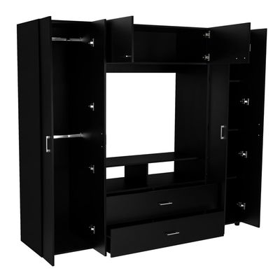 Imagen 2 del producto Clóset 6 Puerta(s) 2 Cajón(es) 3 Repisa(s) 198.4x179.85x49.55 cm