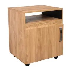 TUHOME - Velador Barilo 45x55x40.3 cm Fresno/Wengue