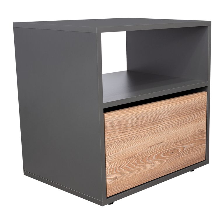 TUHOME Velador Galanto 50x52x40 cm Plomo/Lenno