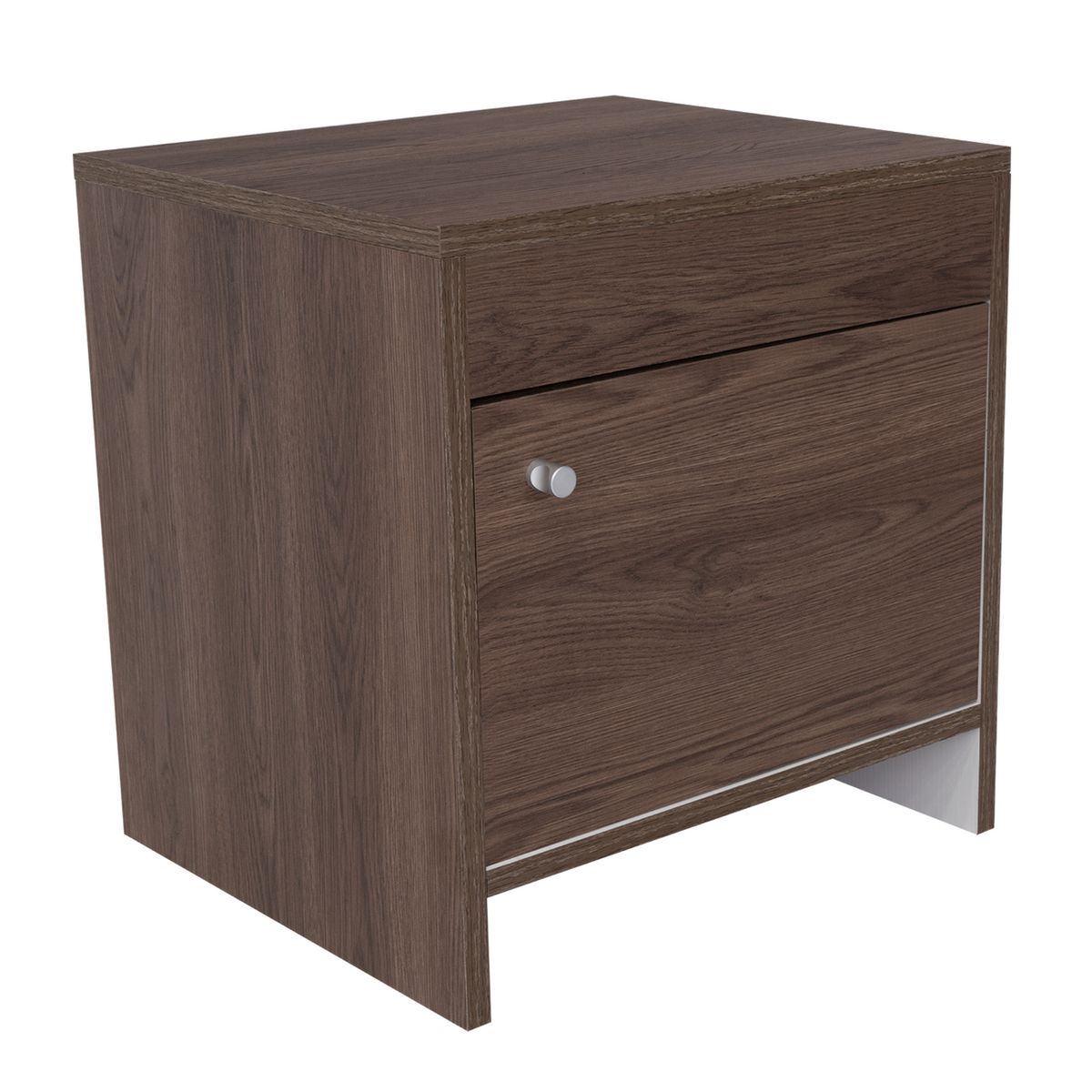 TUHOME - Velador 0 Cajón(es) Colore 40x41.6x35.2 cm Milan/Blanco