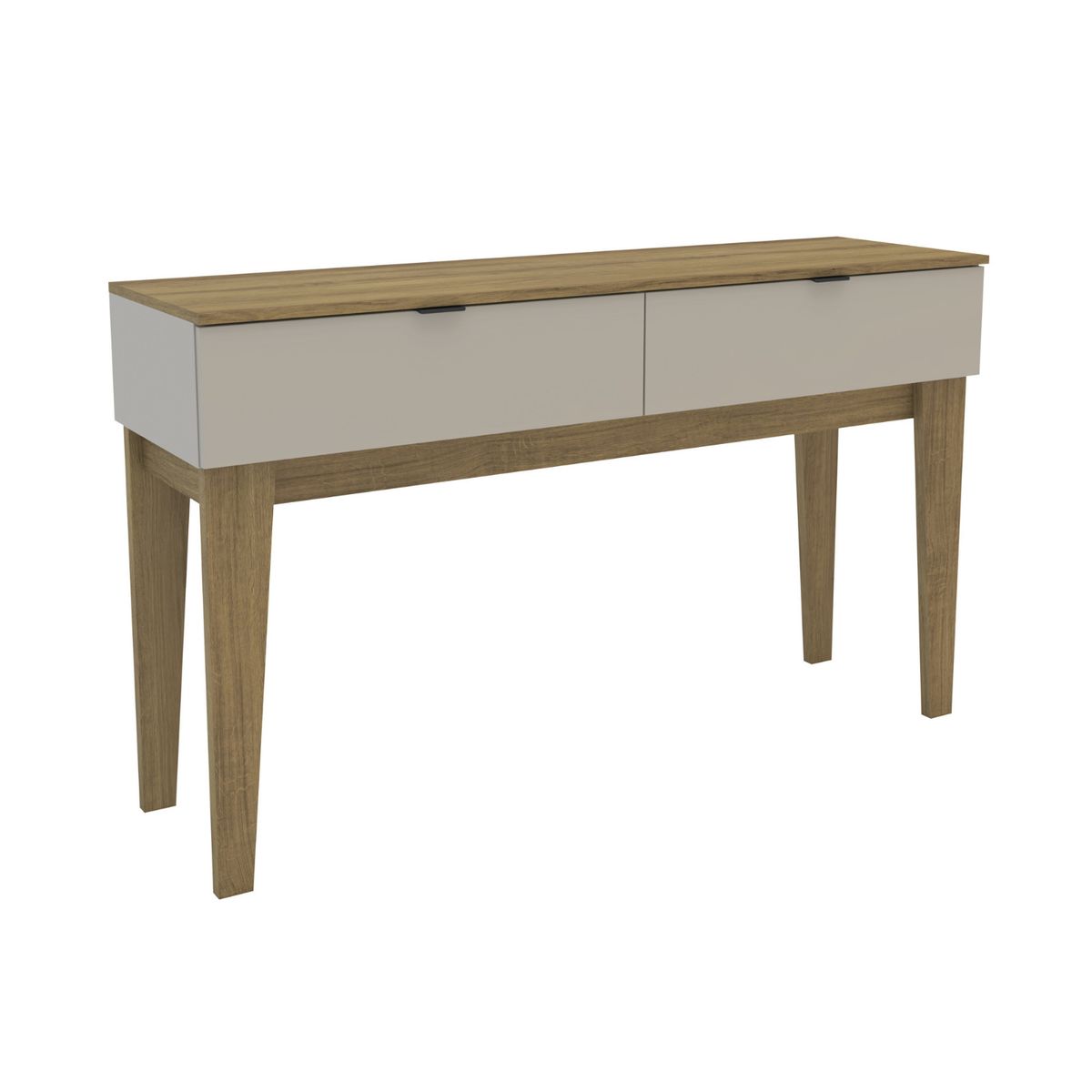 EXIT - Arrimo Isis Roble/Blanco 136x38.5x80.5 cm