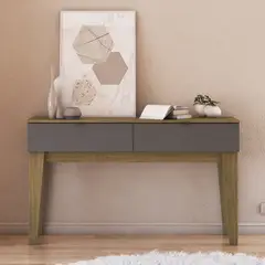 EXIT - Arrimo Isis Nogal/Grafito 136x38.5x80.5 cm