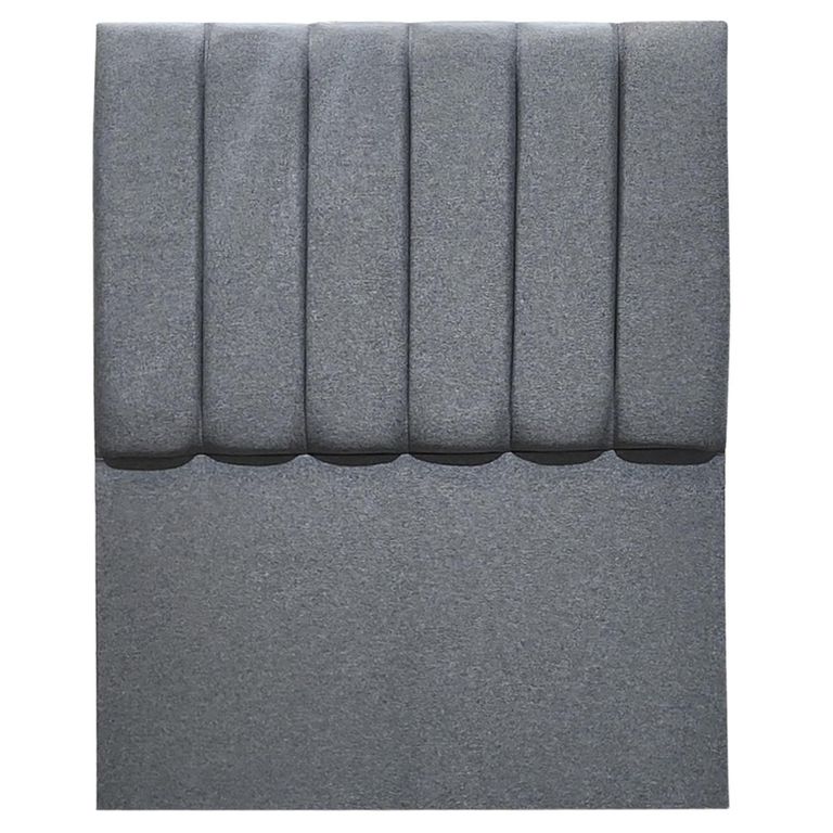 Respaldo de Cama 1 plaza Forest Gris