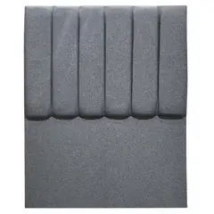 ILLUSIONS - Respaldo de Cama 1 plaza Forest Gris