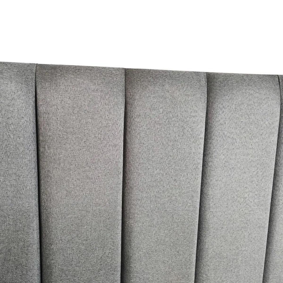 ILLUSIONS - Respaldo de Cama 2 plazas Forest Gris