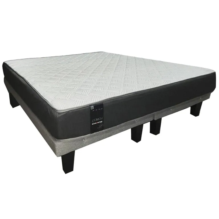 Cama Europea King Europea Forest Gris