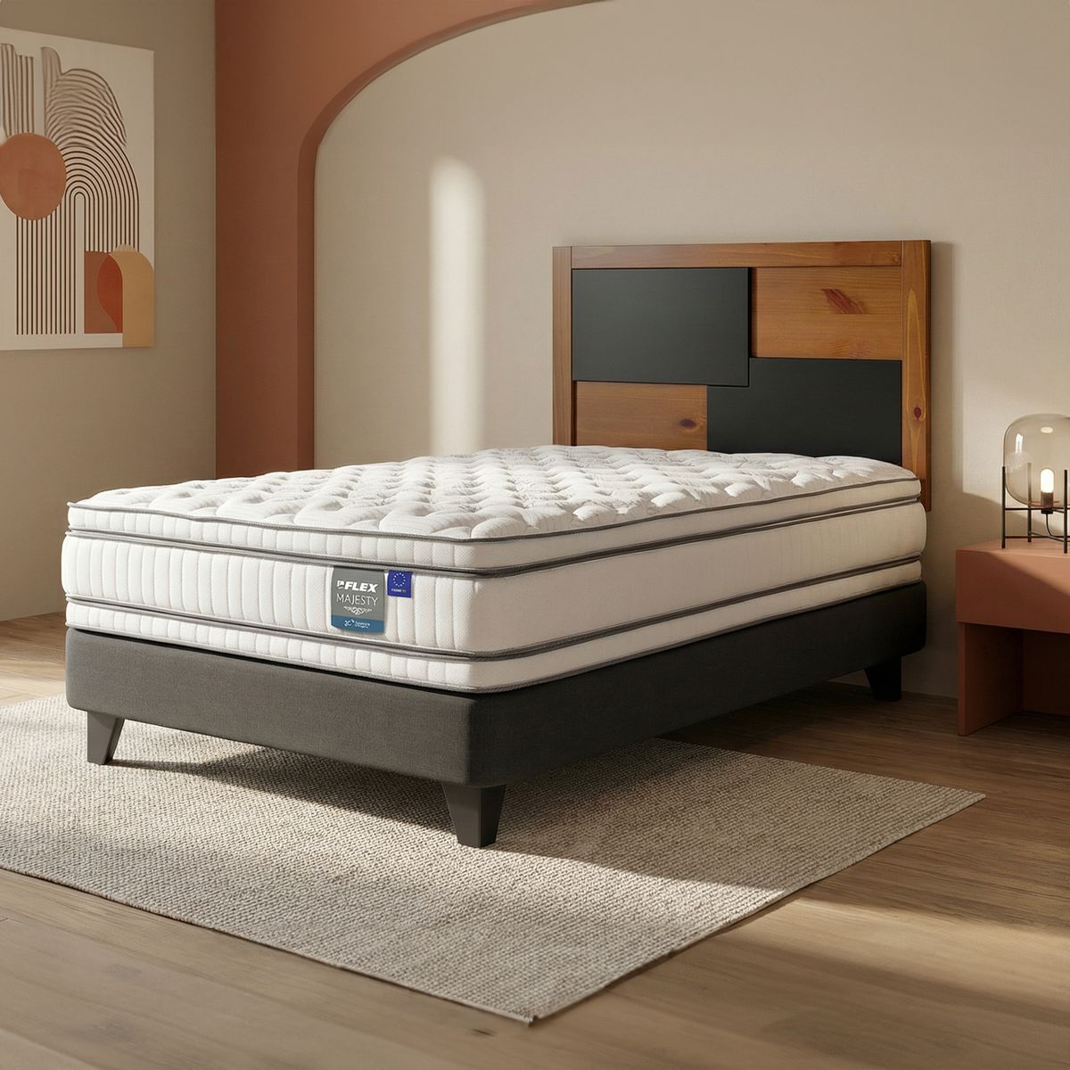 FLEX - Cama 1.5 plazas Europea Majesty 